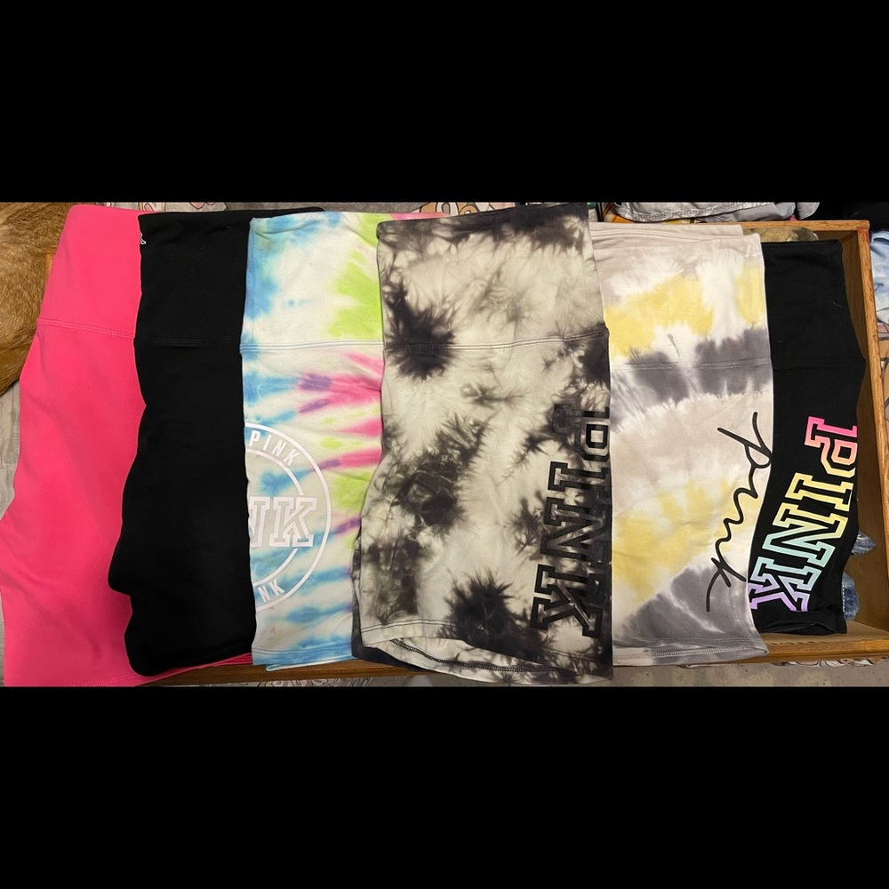 Bundle of PINK bike shorts